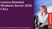 Lenovo Branded Windows Server 2025 CALs